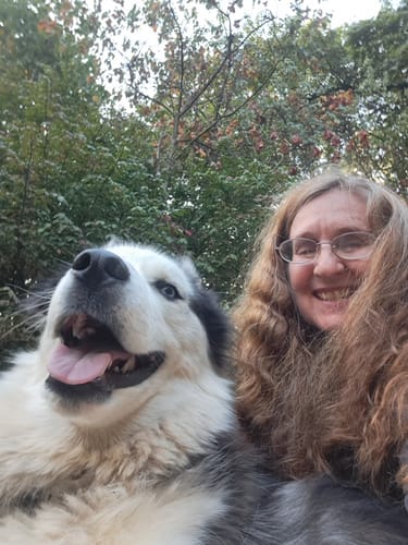 Jessica T. photo with Pawtiva tag