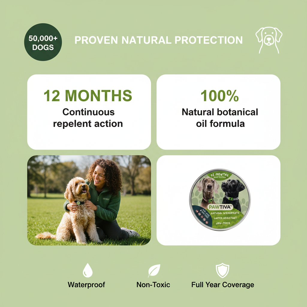 Pawtiva™ Flea & Tick Defense 12 Months Protection