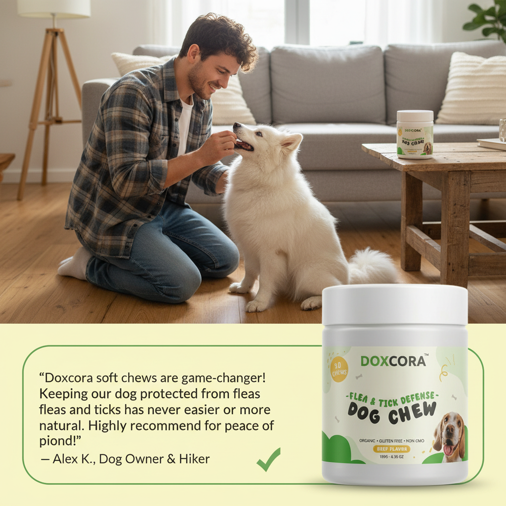 Doxcora - All Natural Defense Chews for Dogs